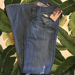 NWT William Rast bell flare jeans size 28
